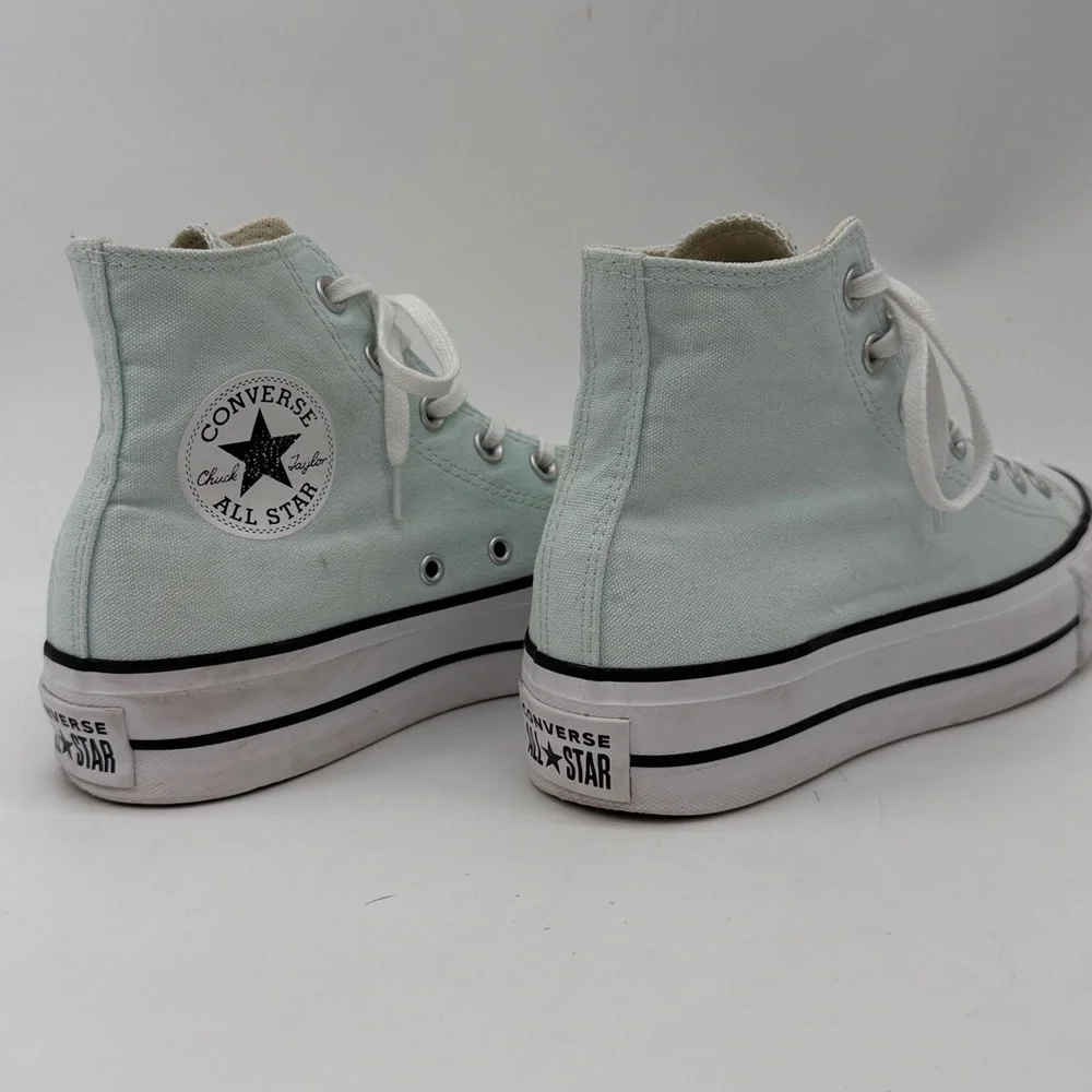 Converse Chuck Taylor All Star Lift Hi Platform Women's Size 7 Light Mint